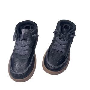 OshKosh B'gosh Pheonix Black Toddler Boys Lace-Up Hightop Sneakers SZ/10